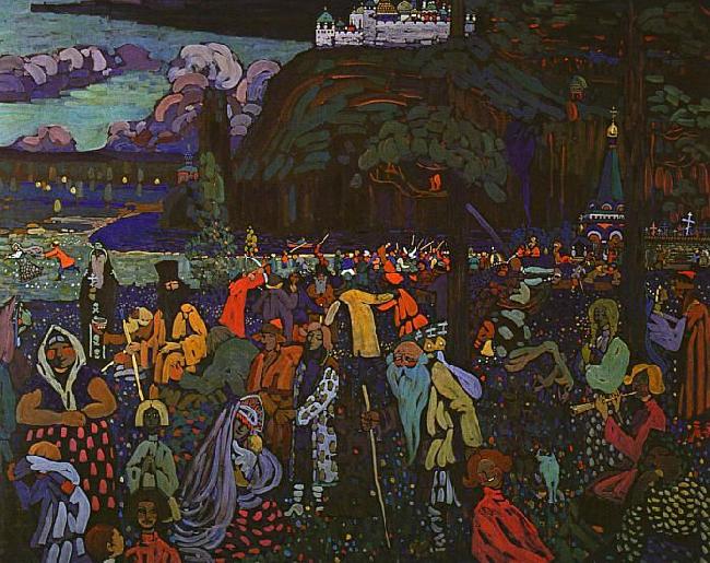 Wassily Kandinsky Colorful Life